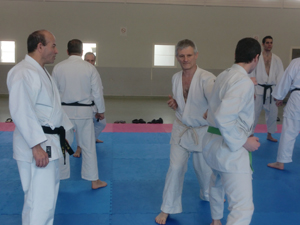 Maitre Louali lors d'un cours